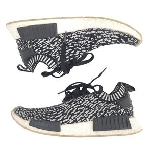 Adidas NMD_R1 Primeknit Zebra BY3013 US Men's 9